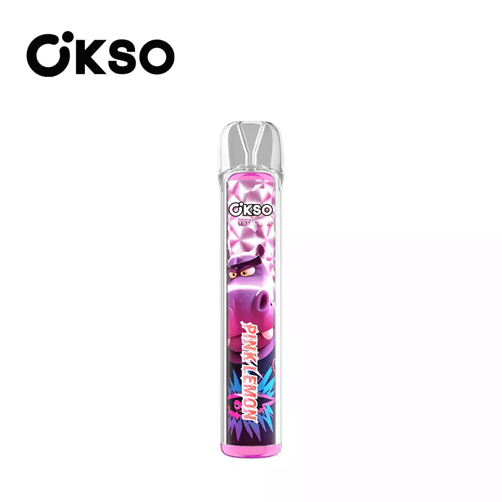 OKsO Crystal Bar 800 Disposable Vape 800 Puffs Mesh Coil Vape Wholesale Retail for European Market