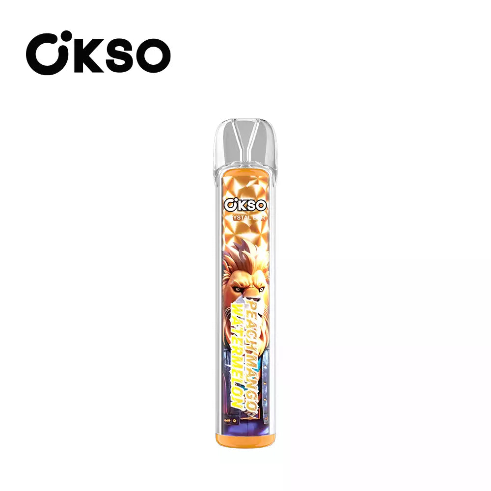 OKsO Crystal Bar 800 Disposable Vape 800 Puffs Mesh Coil Vape Wholesale Retail for European Market