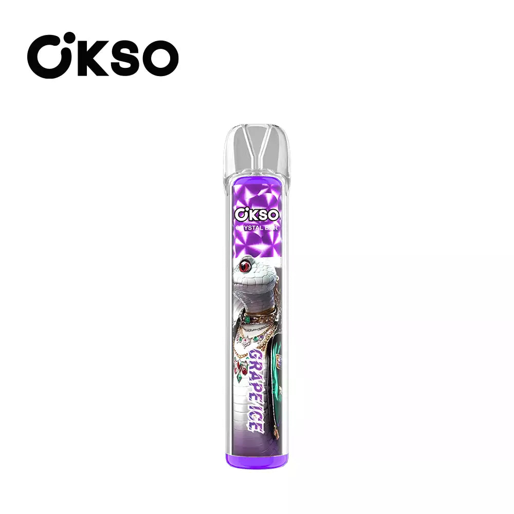 OKsO Crystal Bar 800 Disposable Vape 800 Puffs Mesh Coil Vape Wholesale Retail for European Market