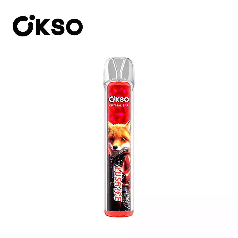 OKsO Crystal Bar 800 Disposable Vape 800 Puffs Mesh Coil Vape Wholesale Retail for European Market