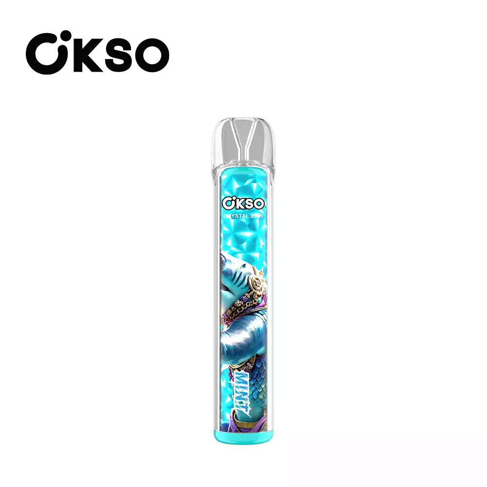 OKsO Crystal Bar 800 Disposable Vape 800 Puffs Mesh Coil Vape Wholesale Retail for European Market