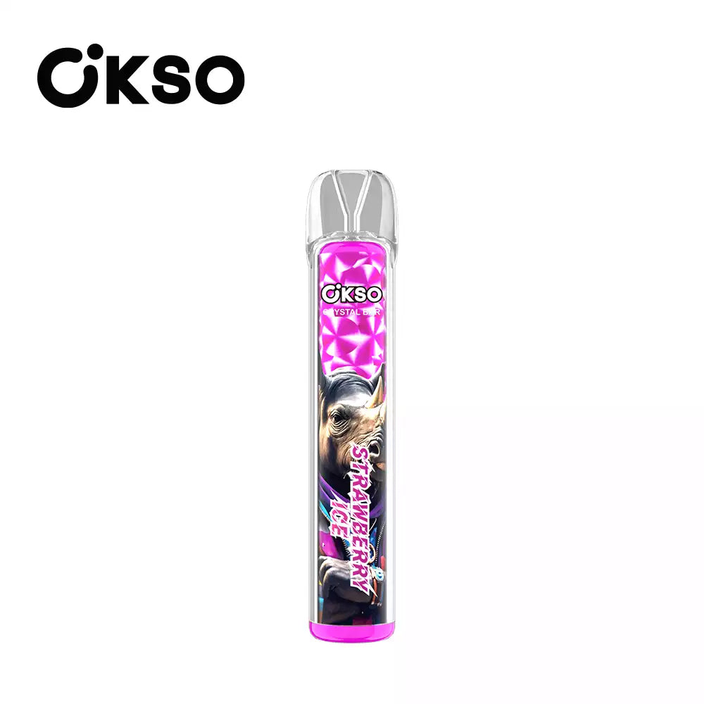 OKsO Crystal Bar 800 Disposable Vape 800 Puffs Mesh Coil Vape Wholesale Retail for European Market