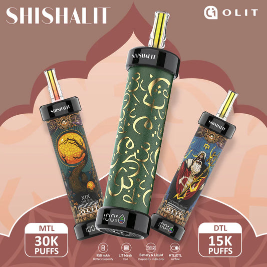 3X Value Pack Olit Shishalit 30K E-Hookah