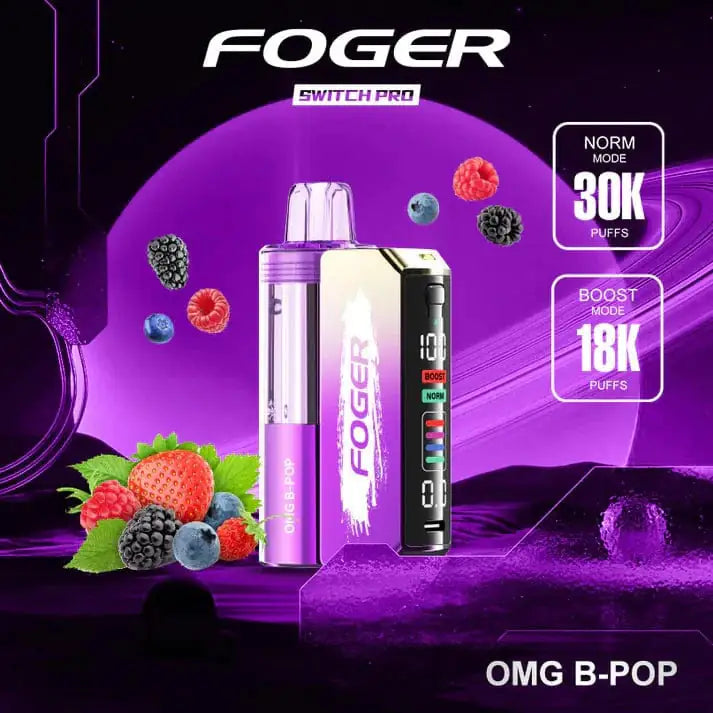 OMG B-Pop - Foger Switch Pro 30K Disposable Kit