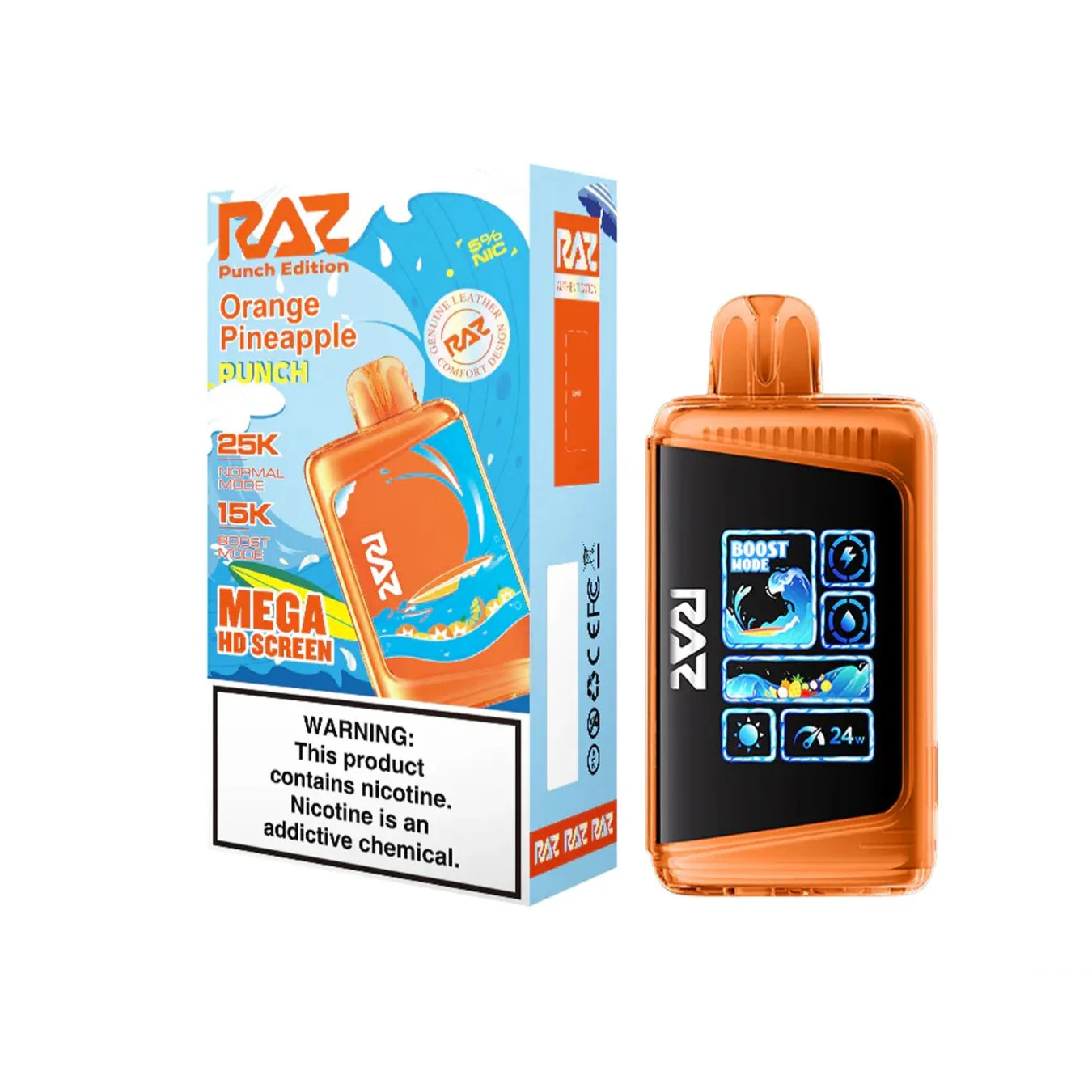 Orange Pineapple Punch Raz LTX 25K (Punch Edition)