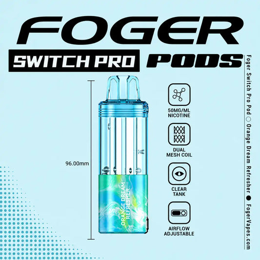 Orange Dream Refresher - Foger Switch Pro 30K Disposable Pod