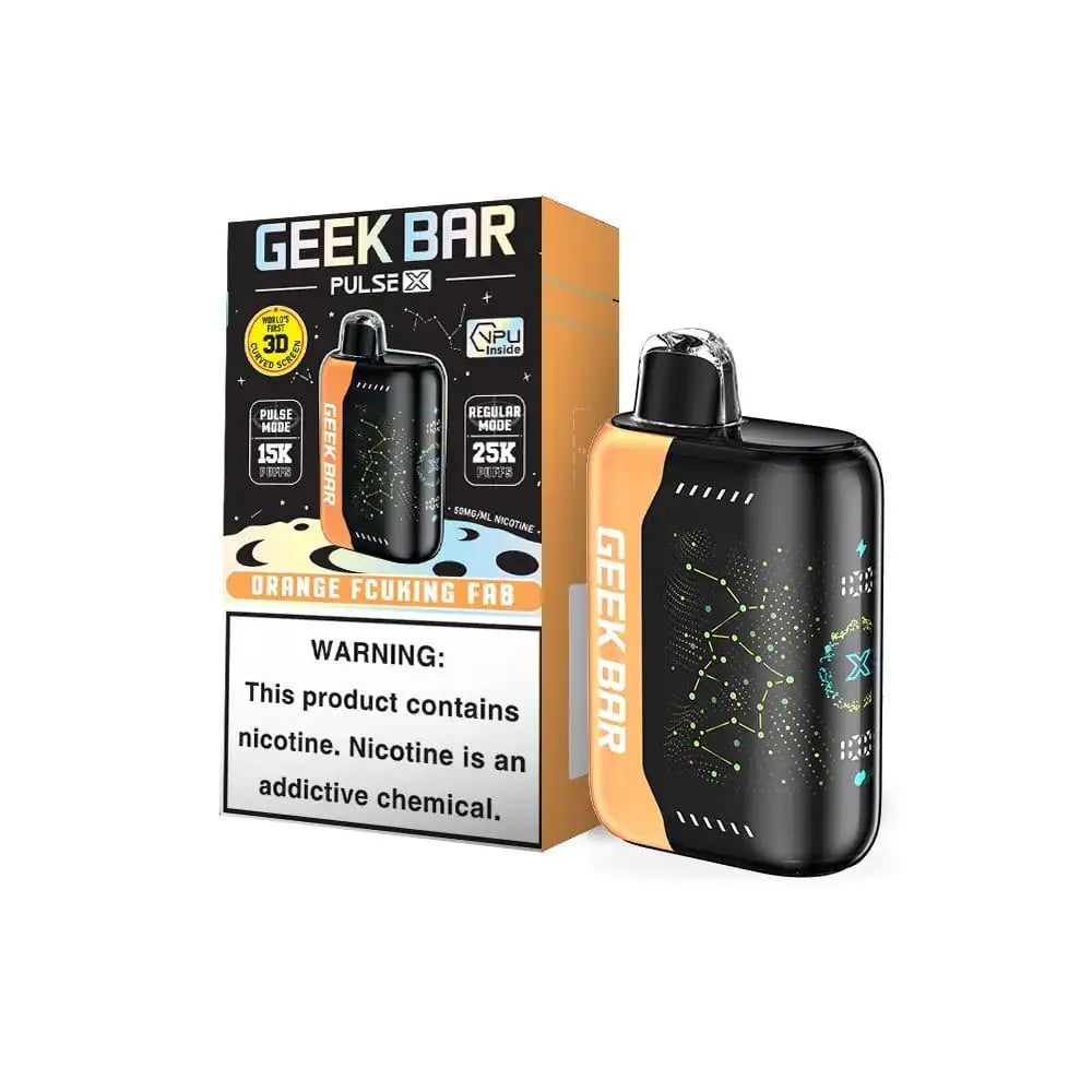Orange Fcuking Fab - Geek Bar Pulse X 25K Disposable Vape
