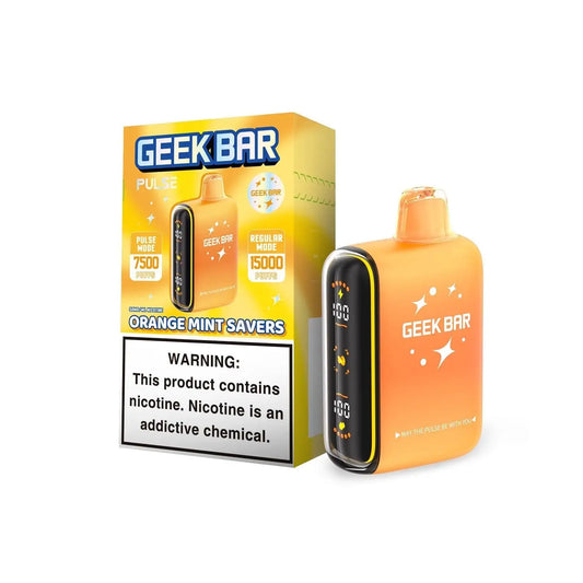 Orange Mint Savers - Geek Bar Pulse 15k Disposable Vape