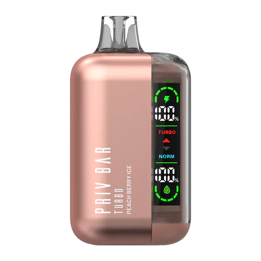 Peach Berry Ice Priv Bar Turbo 15000