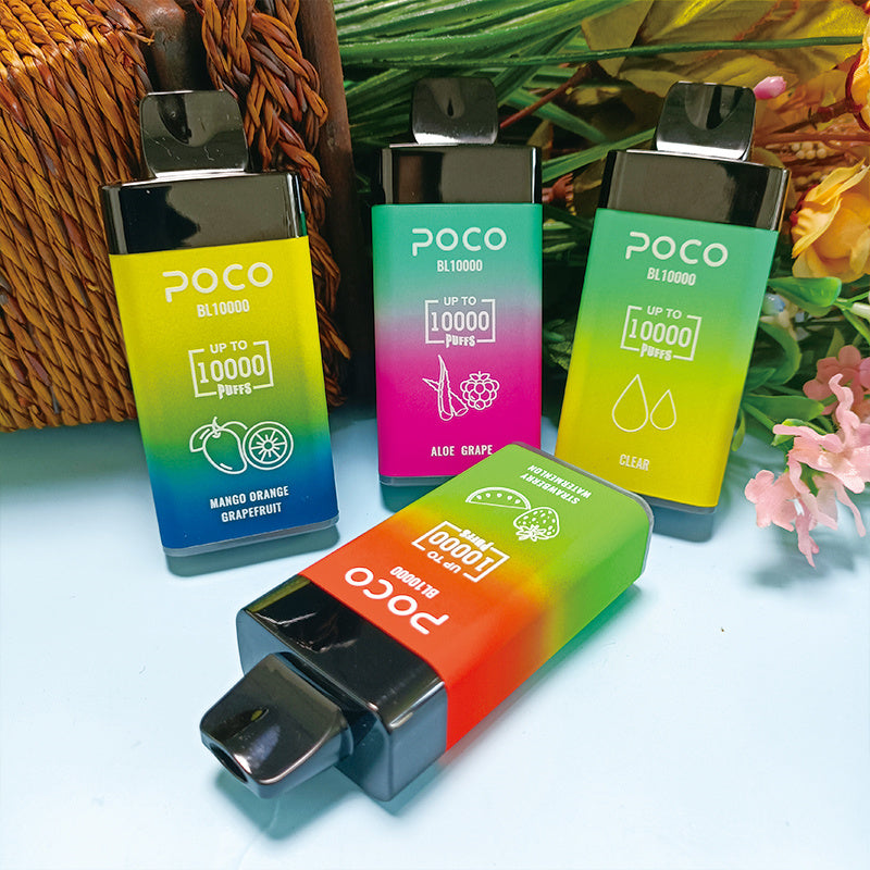 10000 Puffs Disposable Vape - 20ml. 5% Nicotine. 15 Flavors