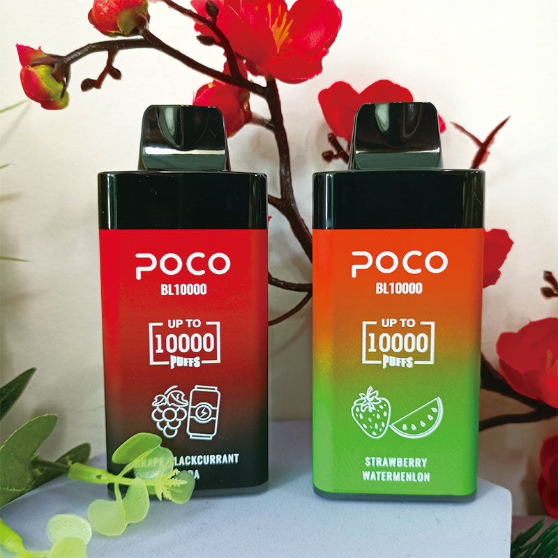 10000 Puffs Disposable Vape - 20ml. 5% Nicotine. 15 Flavors