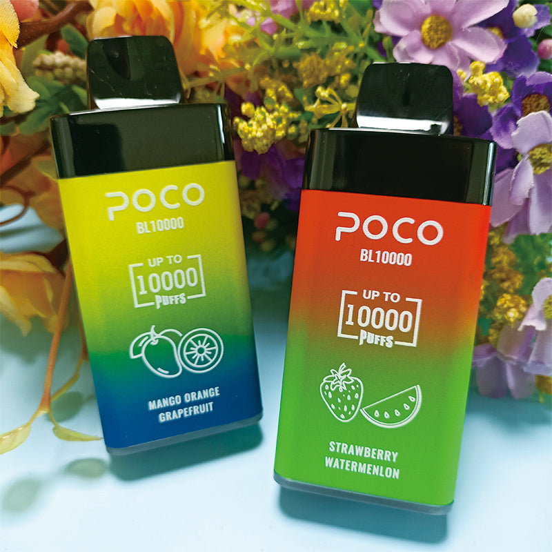 10000 Puffs Disposable Vape - 20ml. 5% Nicotine. 15 Flavors