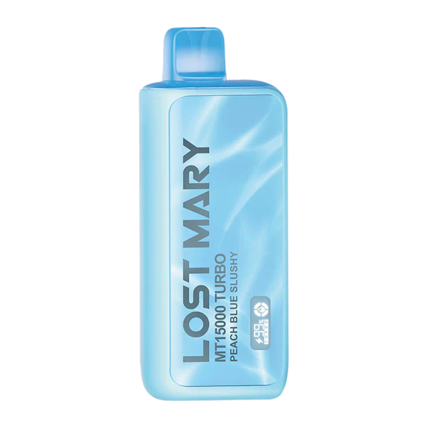 Peach Blue Slushy Lost Mary MT15000 Turbo