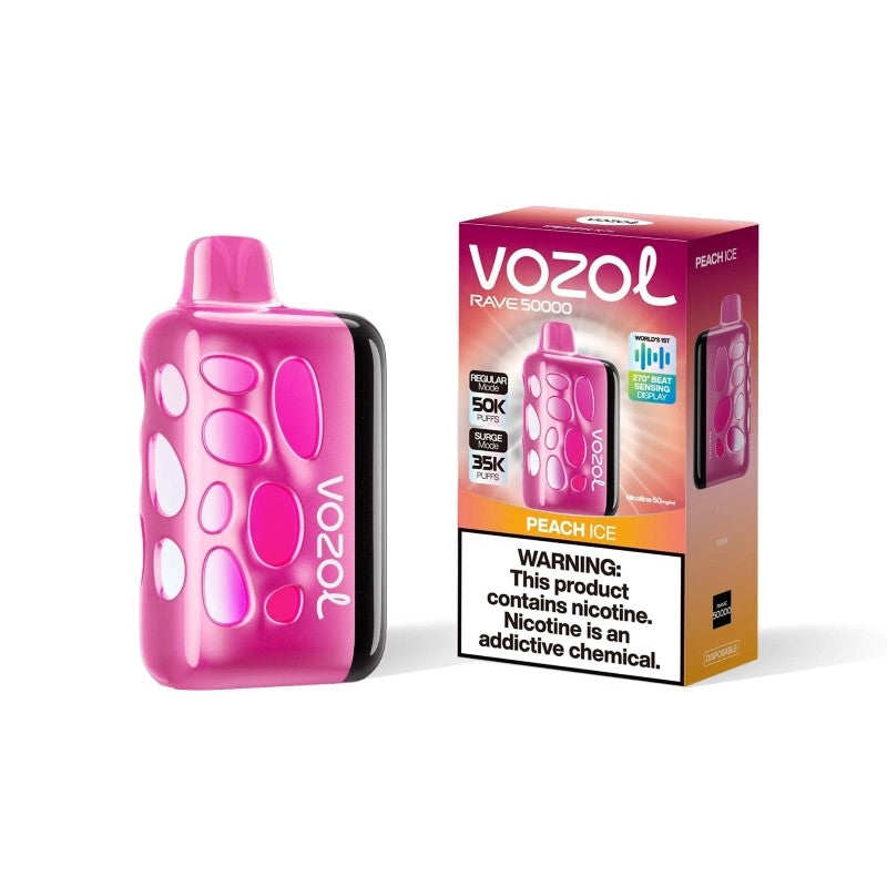 Peach Ice Vozol Rave 50000