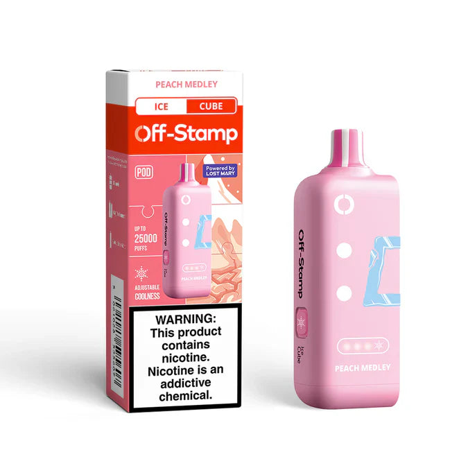 Peach Medley Off Stamp Cube 25K Pod