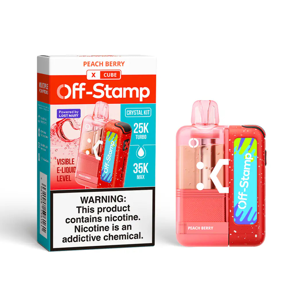Peach Berry - Off-Stamp X-Cube Crystal 35k Disposable Kit