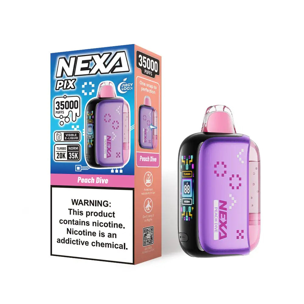 Peach Dive - NEXA Pix 35K Disposable Vape