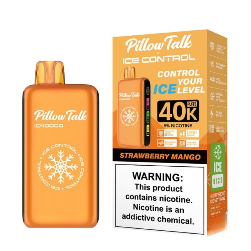 Pillow Talk IC40000 Ice Control Einweg-E-Zigarette 5% 20ml