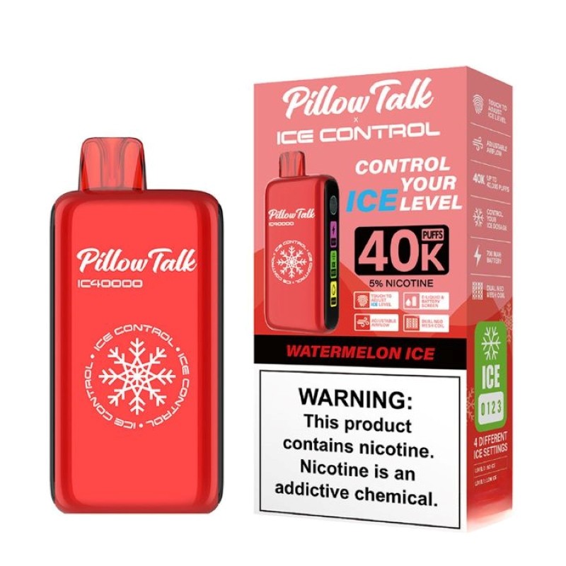 Pillow Talk IC40000 Ice Control Einweg-E-Zigarette 5% 20ml
