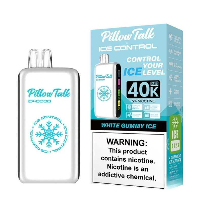 Pillow Talk IC40000 Ice Control Disposable Vape 5% 20ml