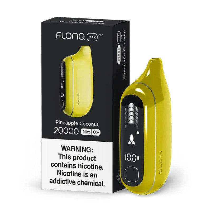 Flonq Max Pro 20K Nikotinfreie Einweg-E-Zigarette 18ml 0%