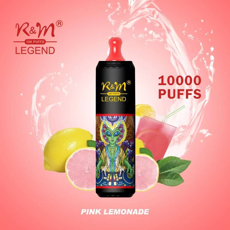 R&amp;M Vape 10000K Züge Einweg-E-Zigarette 20 ml 850 mAh 19 Geschmacksrichtungen Tragbares, stylisches und hochwertiges E-Liquid Pod-System inklusive Nikotin