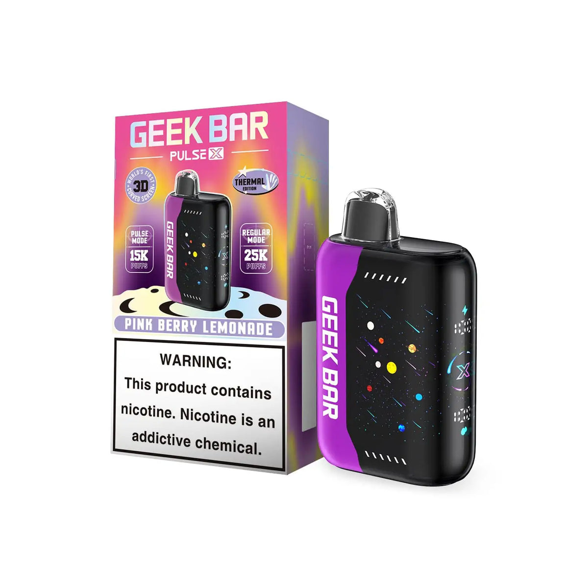 Pink Berry Lemonade - Geek Bar Pulse X 25K Disposable Vape