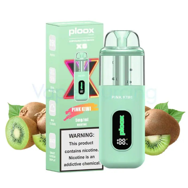 Pink Kiwi - Ploox XS 25k Disposable E-Hookah