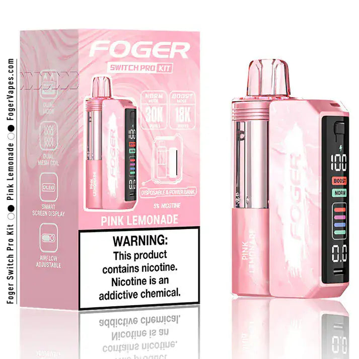 Pink Lemonade - Foger Switch Pro 30K Disposable Kit