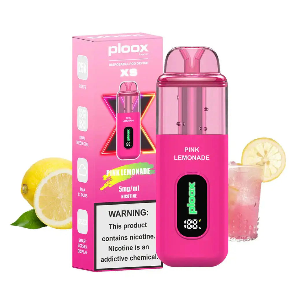 Pink Lemonade - Ploox XS 25k Disposable E-Hookah