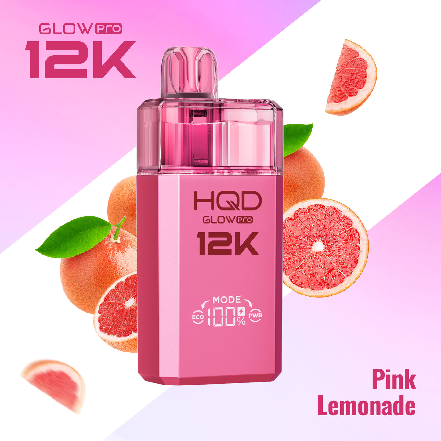 HQD Glow Pro 12K Puffs Prefilled Pod Kit