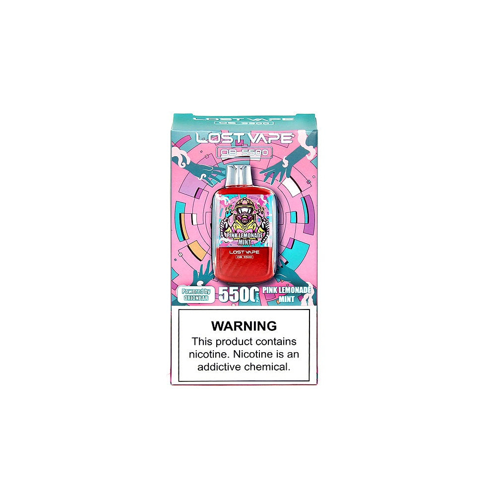 Pink Lemonade Mint Lost Vape OB5500