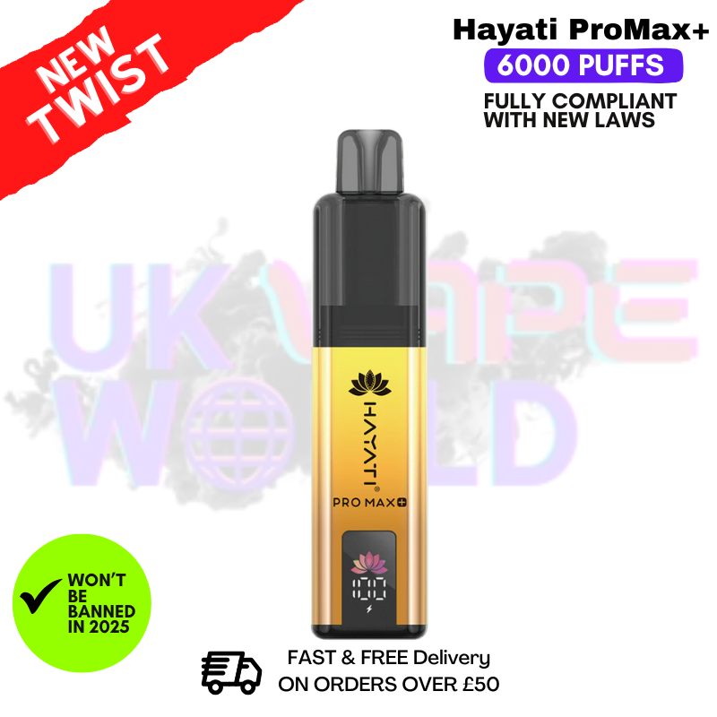 Pipeline Punch Hayati Pro Max Plus 6000Puff Kit
