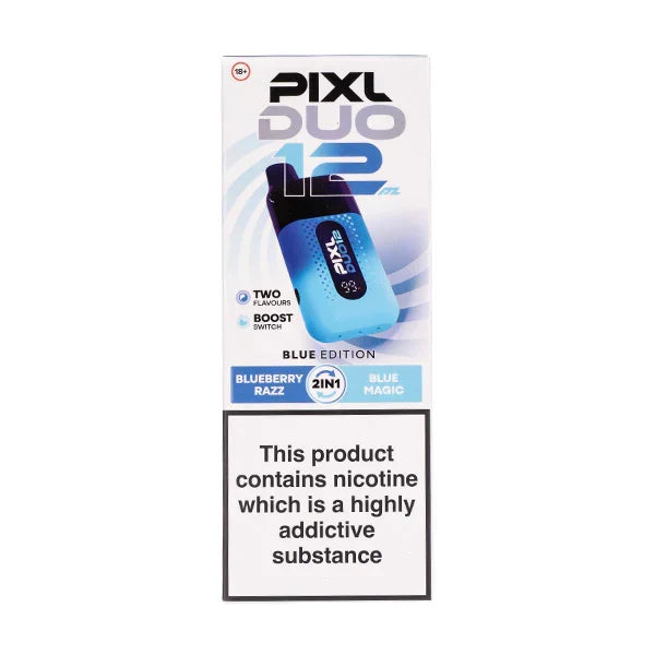 Pixl Duo 12 Prefilled Pod Kit TPD Compliant - Box of 5