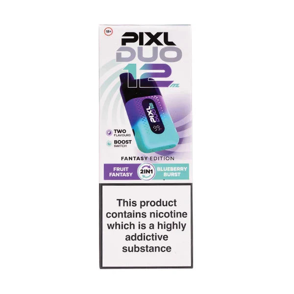 Pixl Duo 12 Prefilled Pod Kit TPD Compliant - Box of 5