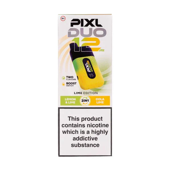 Pixl Duo 12 Prefilled Pod Kit TPD Compliant - Box of 5