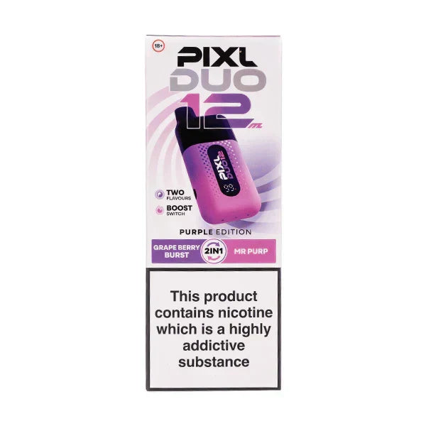 Pixl Duo 12 Prefilled Pod Kit TPD Compliant - Box of 5