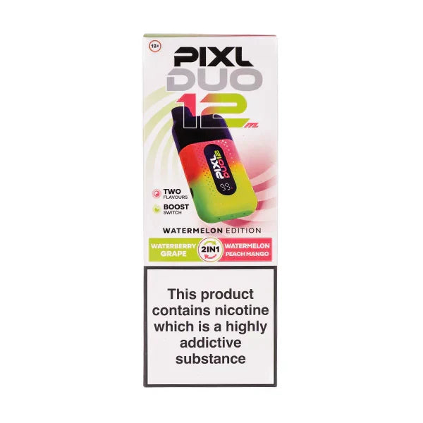 Pixl Duo 12 Prefilled Pod Kit TPD Compliant - Box of 5