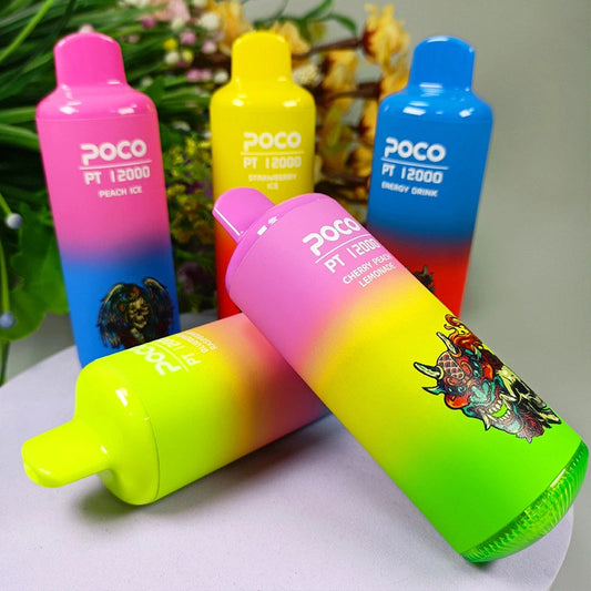 10000 Puff Disposable Vape - 20mL 5% Nic Salt. 10 Flavors