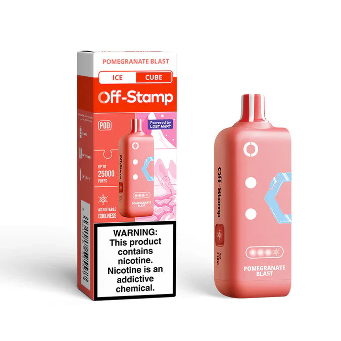 Pomegranate Blast Off Stamp Cube 25K Pod