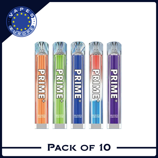 Prime Plus 600 Puffs Disposable Vape (Box of 10)