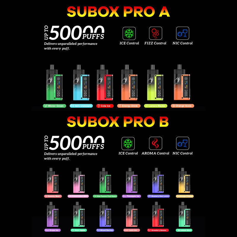 KangerTech SUBOX PRO 50000 Züge Einweg-E-Zigarette (Großhandel) 