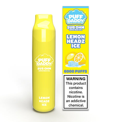 Puff Daddy Sub Ohm Disposable Vape 6000 Puffs