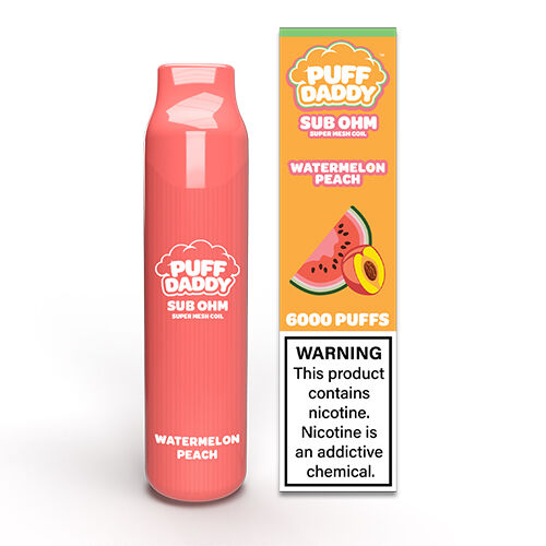 Puff Daddy Sub Ohm Disposable Vape 6000 Puffs