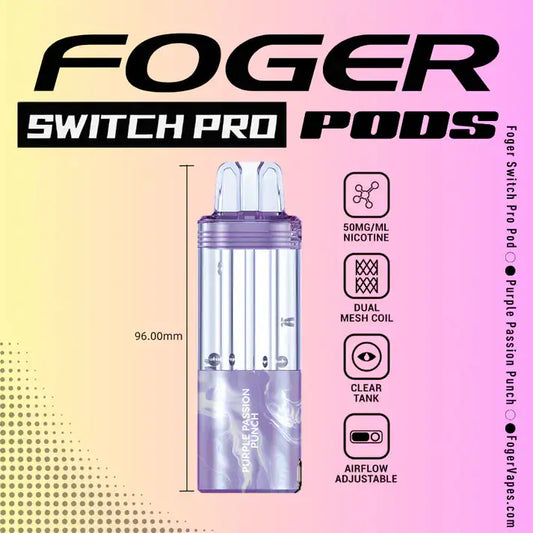 Purple Passion Punch - Foger Switch Pro 30K Disposable Pod