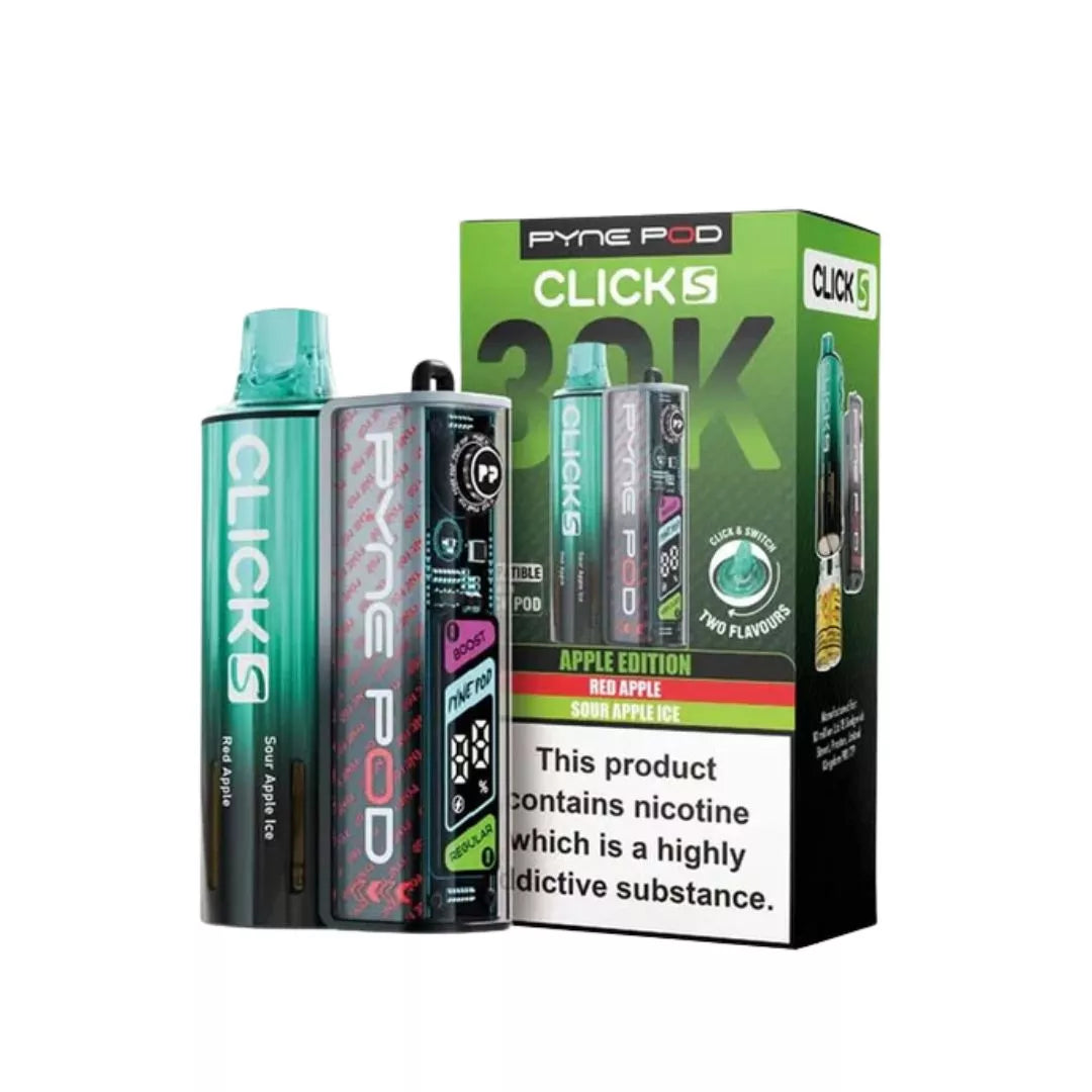 Pyne Pod Click S 30K Prefilled & Reusable Pod Kit