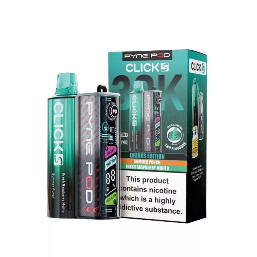 Pyne Pod Click S 30K Prefilled & Reusable Pod Kit