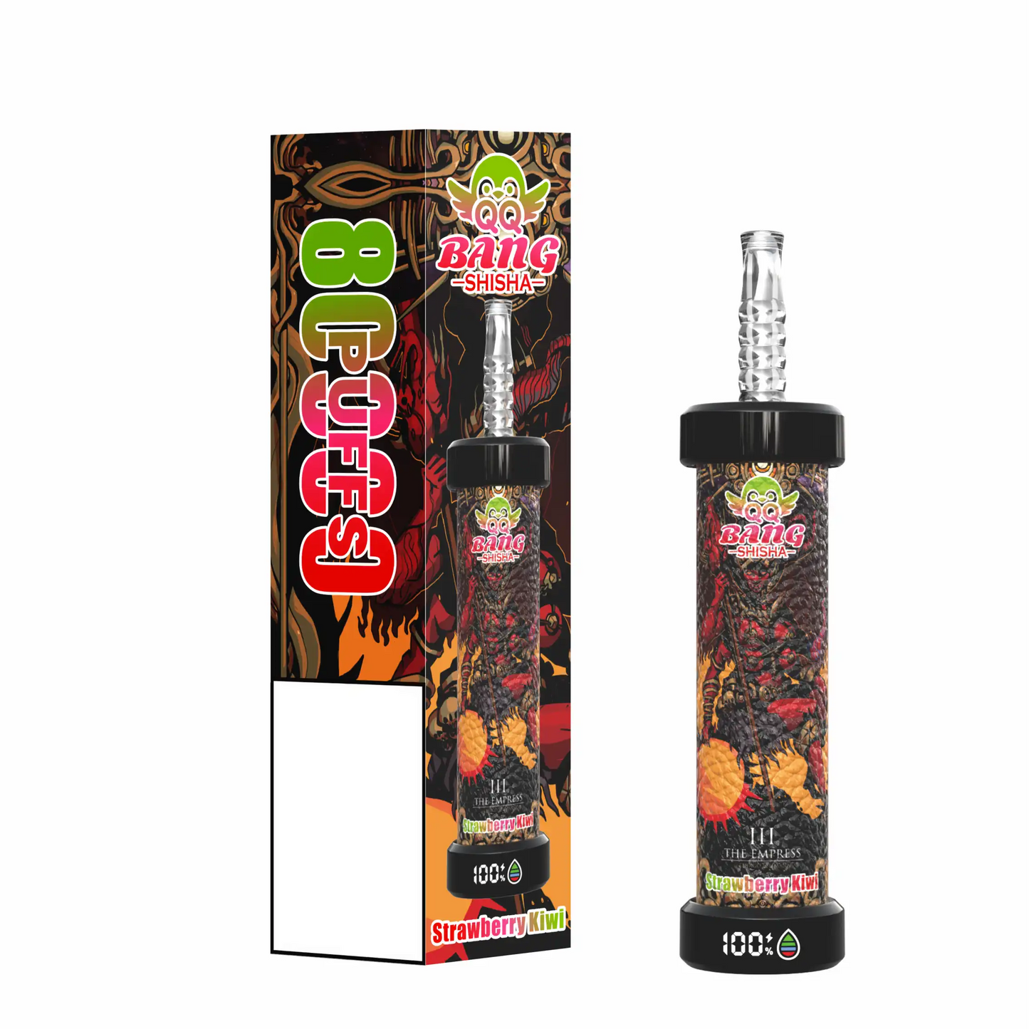 QQ BANG BLAZE 80K DKS051 80000 Puffs Shisha Disposable Vapes Smart Display Wholesale Bulk Buy
