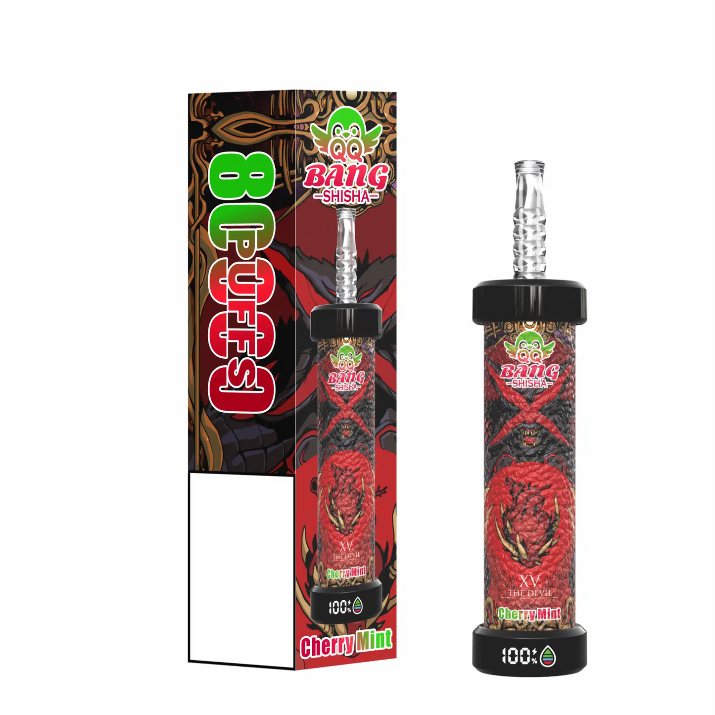 QQ BANG BLAZE 80K DKS051 80000 Puffs Shisha Disposable Vapes Smart Display Wholesale Bulk Buy