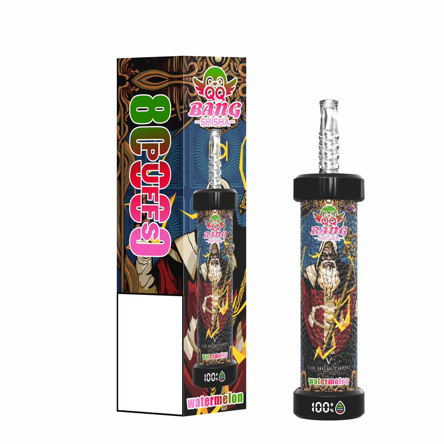 QQ BANG BLAZE 80K DKS051 80000 Puffs Shisha Disposable Vapes Smart Display Wholesale Bulk Buy